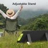 FOSSiBOT SP110 110W Foldable Solar Panel, 26% High Conversion Efficiency, Back Contact Cells, ETFE Coating, Multiple DC & USB Outputs, IP67 Waterproof for Outdoor/RV/Camping/Emergency