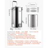 Elektrický varný systém na pivo 16 Gal/60L 3000W 25–100℃ 1–180 min