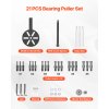 Súprava sťahovákov ložísk 21 v 1, 21 dielov, 3-čelisťový, s kufríkom