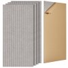 Akustické penové panely s lepidlom, 5 ks 47.2×23.6×0.4 inch, polyester