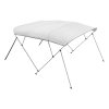 Bimini strecha na čln 600D polyester, hliníkový rám 96"×(67"-72")×54"
