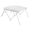 Bimini strecha na čln 600D polyester, hliníkový rám 96"×(73"-78")×54"H