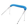 Bimini strecha na loď 96"L×(67"-72")W×54"H, 600D, hliníkový rám