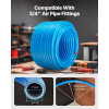 Potrubie pre stlačený vzduch 200FT×3/4" hdpe-hliník, ľahká montáž