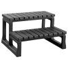 Schůdky do vířivky 2 stupně, šířka 599,5 mm, pp, nosnost 145,2 kg