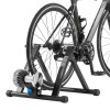 Trenažér na bicykel fluidný skladací, 660.4–736.6 mm, 700C pre cestné