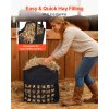 Vreco na seno pre kone 55×18.5×64 cm, otvory 46×46 mm, nylon/pvc