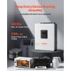 Hybridný solárny menič 4000W 24V DC→230V AC čistý sínus MPPT 120A wifi