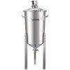 Nerezový kužeľový fermentor 30 l, 3 nohy, viečko, rúčka, teplomer