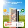 Skladací monokryštalický solárny panel 300 W, 23% účinnosť, ip67, mc4