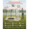 Priehľadný bublinový stan 1.6×1.6 m pre 2–4 osoby, vodotesný
