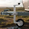 Prívesný zdvihák s kolesom, 150 kg nosnosť, 230 mm zdvih, s rukoväťou