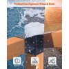 Súprava 8 3-cestných držiakov 4×4 in pre 92×92 mm oceľ so skrutkami