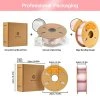 ERYONE High Speed Translucent Gradient Multi-Color PETG Filament, 1kg - Light Pink & Transparent