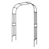 Záhradný kovový oblúk 2.4×1.5×0.4 m pre popínavé rastliny s kolíkmi