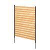 Drevený panel na súkromie 1-panelový 39"×61" pre klimatizáciu a odpad