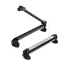 Strešný nosič lyží a snowboardov, hliník, 6 párov/4 snowboardy, zámok
