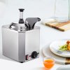 Ohrevný dávkovač nátierok a syra s pumpou, nerez, 30–110℃, 10–30 ml