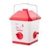 Závesné kŕmidlo pre sliepky 18.14 kg, gravitačné, 3 otvory, s rúčkou