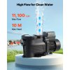 Čerpadlo do bazéna 400W, 11,100 L/H, 220-240V, 3450 RPM, 10 m