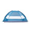Plážový stan pre 4 osoby, UPF 50+, prenosný s vreckami na piesok