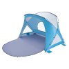 Plážový stan pre 6 osôb UPF 50+ prenosný s vreckami na piesok