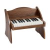 Detské klávesy 25 kláves, drevené, realistický zvuk, dvojité napájanie