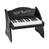 Detské pianíno 25 klávesov, drevené, reálny zvuk, duálne napájanie