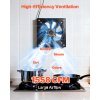 Odsávací ventilátor 30.5 cm, 1558 cfm, 70 w, na stenu s reguláciou