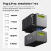 FOSSiBOT FBP1200 Portable Power Station + Expansion Battery Pack*2