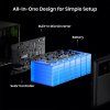 FOSSiBOT FBP1200 Portable Power Station + Expansion Battery Pack*2