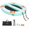 Nafukovací pontón 3.05×2.44 m s protišmykom, rebríkom a taškou