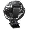 Prenosný klipový ventilátor dobíjací USB 3 rýchlosti so svorkou