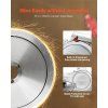 Elektrický krájač mäsa 240W, 250mm čepeľ, s brúsičom, 0-12mm