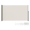 Zatahovacia bočná markíza 71''×118'' 180g polyester vodeodolná UV30+