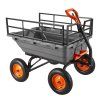 Vyklápací vozík 680 kg, 15 cu. ft., 90° vyklopenie, 2-in-1 rukoväť