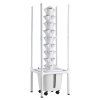 Hydroponická veža 45 otvorov, 9 poschodí, led, app, 20L nádrž