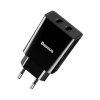 Nabíjačka Speed Mini Dual U 10,5W - Baseus Baseus Speed Mini Dual Charger 2x USB 2A 10 5W czarna 17146 2