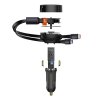 92283 7 nabijacka do auta baseus enjoyment s kablom usb c 33 w cierna