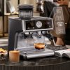 HiBREW H7A Coffee Maker Espresso Machine, 20 Bar Pressure, Dual Boiler System, 30 Levels Grinder, 250g Coffee Bean Capacity, LCD Touch Screen