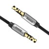 113457 2 baseus yiven audio kabel 3 5 samec audio m30 1 5 m strieborny cierny