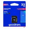 113460 pamatova karta goodram microcard 32 gb micro sd hc uhs i class 10 sd adapter m1aa 0320r12