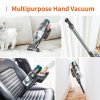 Ultenic U11 Pro Cordless Vacuum Cleaner 350W 26KPa Suction 3 Adjustable Modes 2200mAh Battery Air Cooling Technology LED Display Removable Battery - Gray