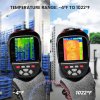 KAIWEETS KTI-W01 Thermal Imaging Camera, 256x192 IR Resolution, -4°F to 1022°F, 3500mAh Battery, IP54 Waterproof