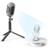 3DMakerpro Mole 3D Scanner Premium Edition, 0.05mm Accuracy, 0.1mm Resolution, 10fps Frame Rate, Visual Tracking, Facial Scanning, Anti-Shake, 200x100mm Single Capture Range, with Turntable