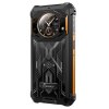 FOSSiBOT F101 PRO Rugged Smartphone Unlocked 2023, 8GB+128GB, AI Triple Camera, Functional Rear Display, 10600mAh Large Battery, Fingerprint/Face Unlock, NFC, HAC, Android 13.0 - Orange