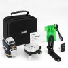 CIGMAN CM-701 3x360° Self Leveling Laser Level, 100ft 3D Green Cross Line, Rechargeable Battery, Remote Control