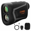 CIGMAN CT-800Y 800m Golf Rangefinder, with 6X Magnification, Flag Pole Locking Vibration, Magnetic Strap, USB Rechargeable