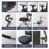 NEWTRAL MagicH-BPro Ergonomic Chair with Footrest, Auto-Following Backrest Headrest, Adaptive Lower Back Support, Adjustable Armrest, 4 Positions to Lock - Black