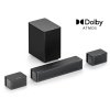 Ultimea Poseidon D60 Soundbar Subwoofer Speaker Kit, Dolby Atmos 5.1, Adjustable Surround Level, Multiple Modes